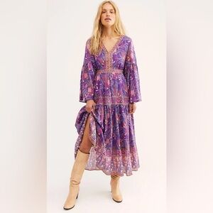 Worn once Free People x Spell & The Gypsy Bianca Maxi Dress sz Small